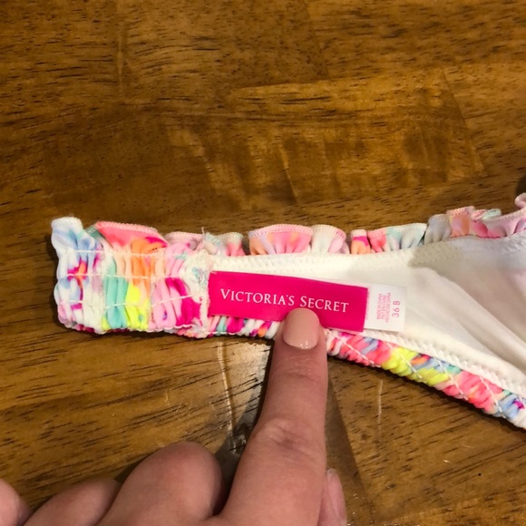 Victoria Secret Bikini Top Multicolored 36B - Picture 3 of 4